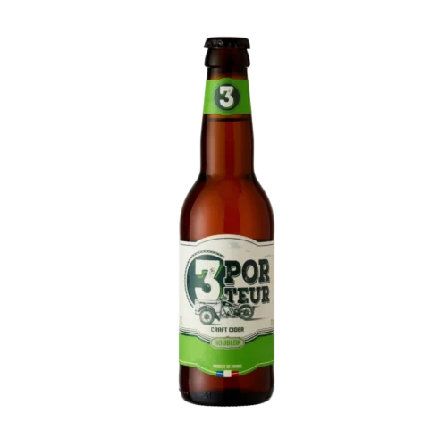 Craft Cider Houblon 33cl – 3Porteur (x12)