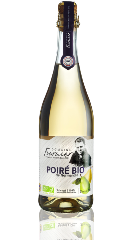 Bouteille de Poiré de la gamme Domaine Fournier